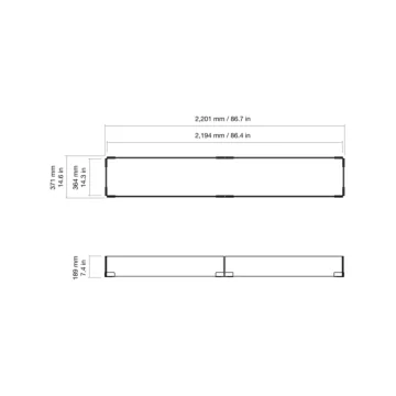 L90 Fire Screen Drawing