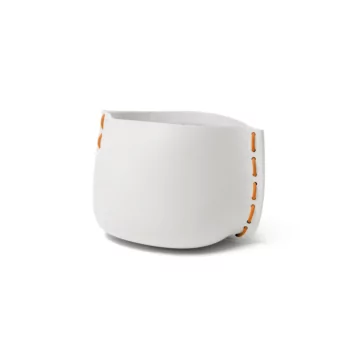 Stitch 75 Plant Pot Studio - Bone / Orange / Rope