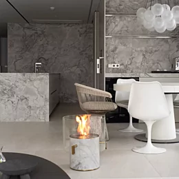 Pillar 3L Designer Fireplace