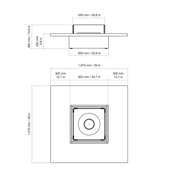 Vertigo 50 Fire Table