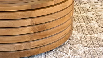 Teak Detail Shot