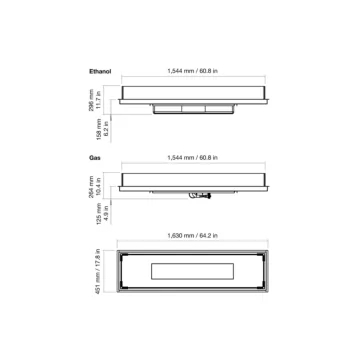 Linear 65 Fire Pit Kit