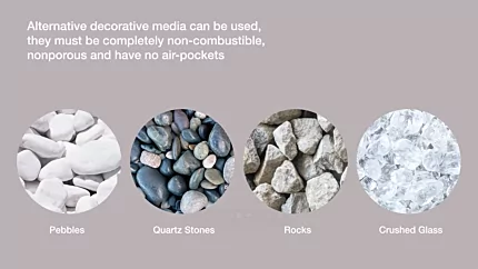 What is black glass charcoal decorative media? 3 What is black glass charcoal decorative media? 3