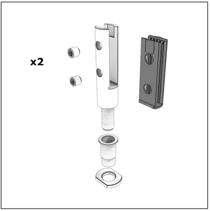 Installation Steps - Twin Feet Fixings 9 Installation Steps - Twin Feet Fixings 9