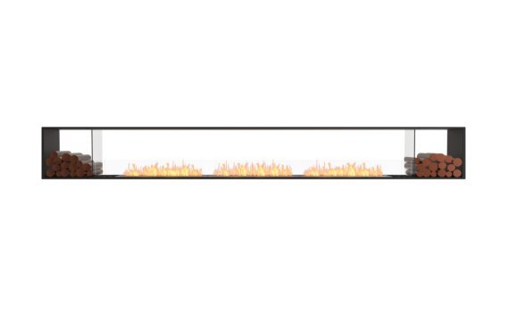 Flex 158DB.BX2 Double Sided - Ethanol / Black / Installed View by EcoSmart Fire