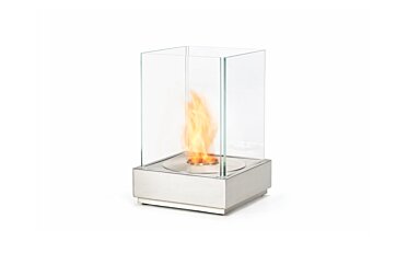 Mini T Designer Fireplace - Studio Image by EcoSmart Fire