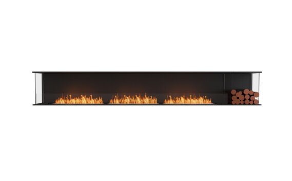 Flex 140 - Ethanol / Black / Installed view - Logs not included by EcoSmart Fire