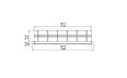 Firebox 2100SS Fireplace Insert - Technical Drawing / Top by EcoSmart Fire