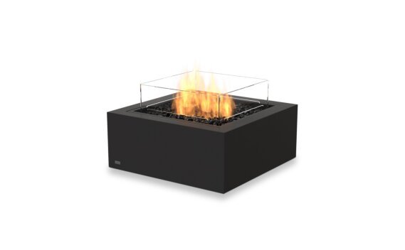 Base 30 Fire Pit - Gas LP/NG / Graphite / *Optional Fire Screen by EcoSmart Fire