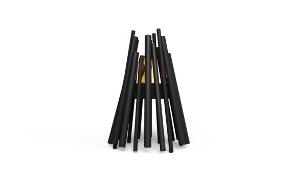 Stix Fire Pit - Ethanol / Black by EcoSmart Fire
