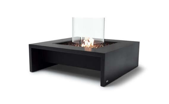 Mojito 40 Fire Pit - Gas LP/NG / Graphite / Optional fire screen by EcoSmart Fire