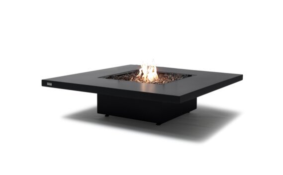 Vertigo 40 Fire Pit - Gas LP/NG / Graphite / Look without screen by EcoSmart Fire