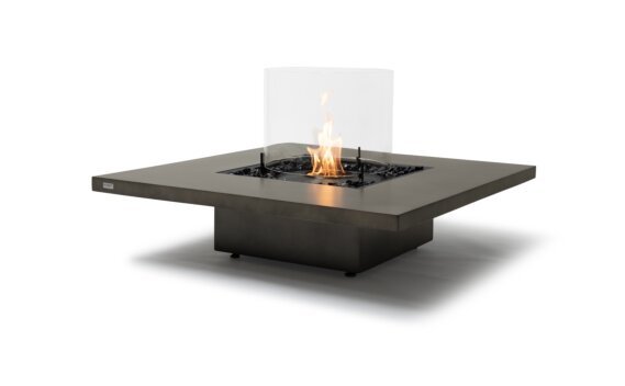 Vertigo 40 Fire Pit - Ethanol - Black / Natural / Optional fire screen by EcoSmart Fire