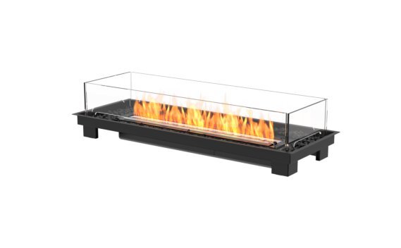 Linear 50 Fireplace Insert - Ethanol - Black / Black by EcoSmart Fire