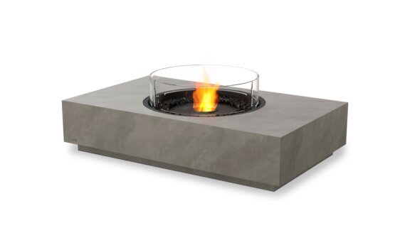 Martini 50 Fire Pit - Ethanol - Black / Natural / Optional Fire Screen by EcoSmart Fire