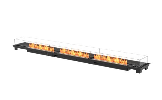 Linear 130 Fireplace Insert - Ethanol - Black / Black by EcoSmart Fire