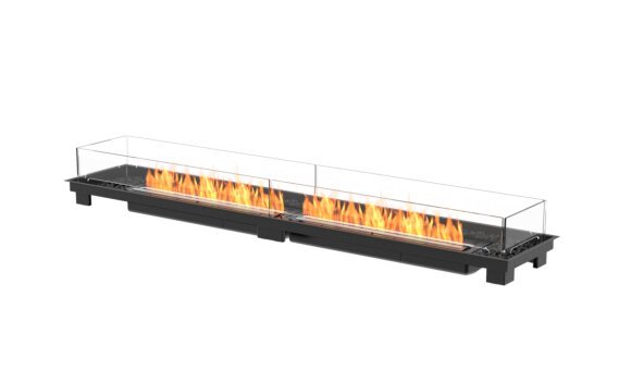 Linear 90 Fireplace Insert - Ethanol - Black / Black by EcoSmart Fire
