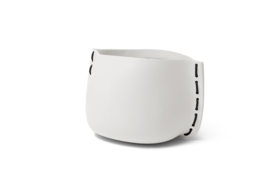 Stitch 75 Planter - Bone / Black by Blinde Design