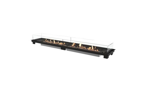 Linear 90 Fire Pit Kit - Ethanol - Black / Black by EcoSmart Fire