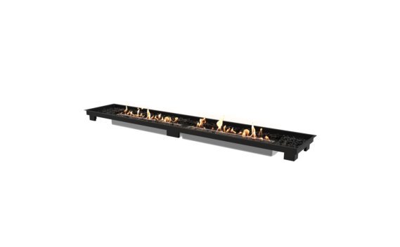 Linear 90 Fire Pit Kit - Ethanol - Black / Black by EcoSmart Fire