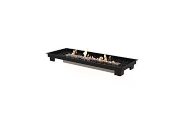 Linear 50 Fire Pit Kit - Studio Image by EcoSmart Fire