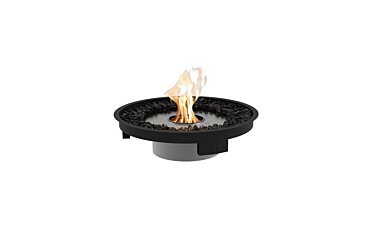 Round 20 Fire Pit Kit - Studio Image by EcoSmart Fire
